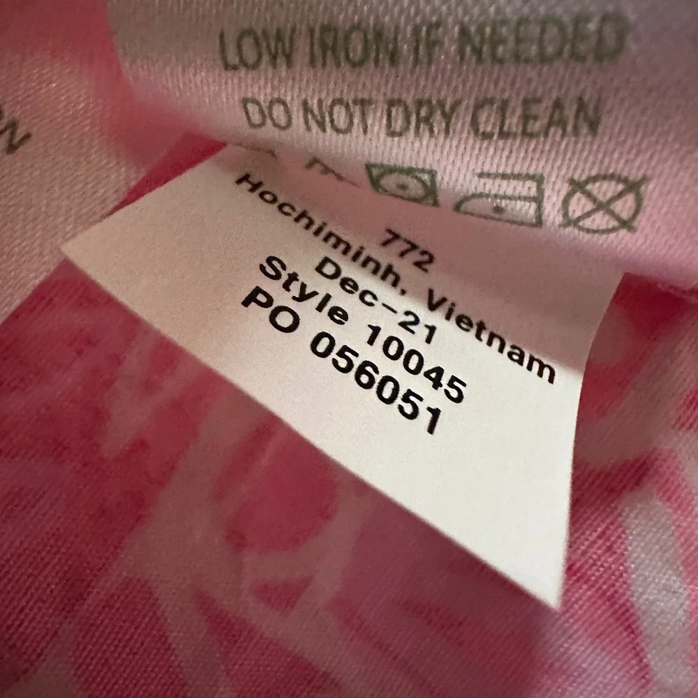 Lilly Pulitzer Winifred Top in Piñata Pink New Blooms On The Block - Size‎ Small